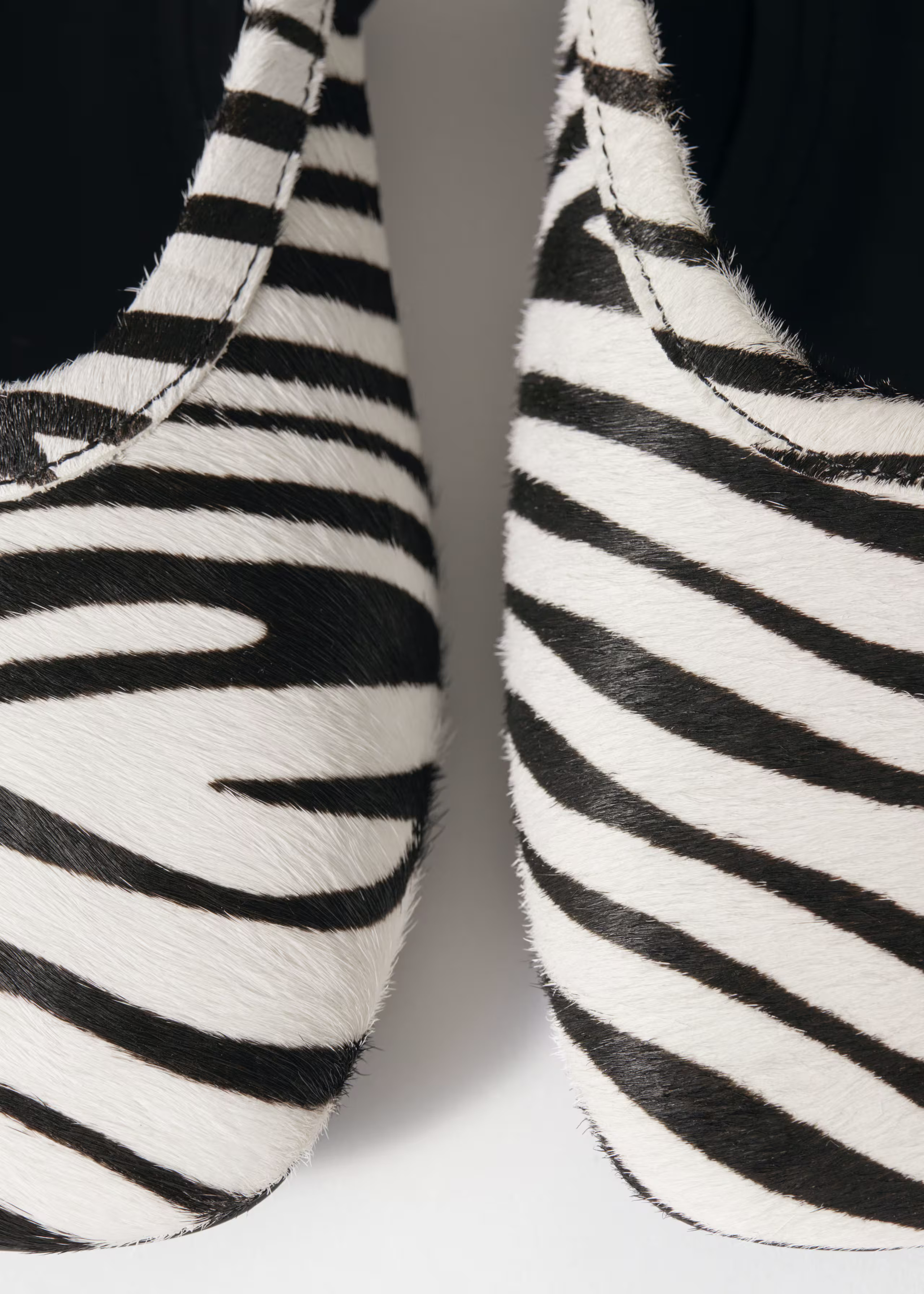 Zebra-Print Ballet Flats | & Other Stories UK