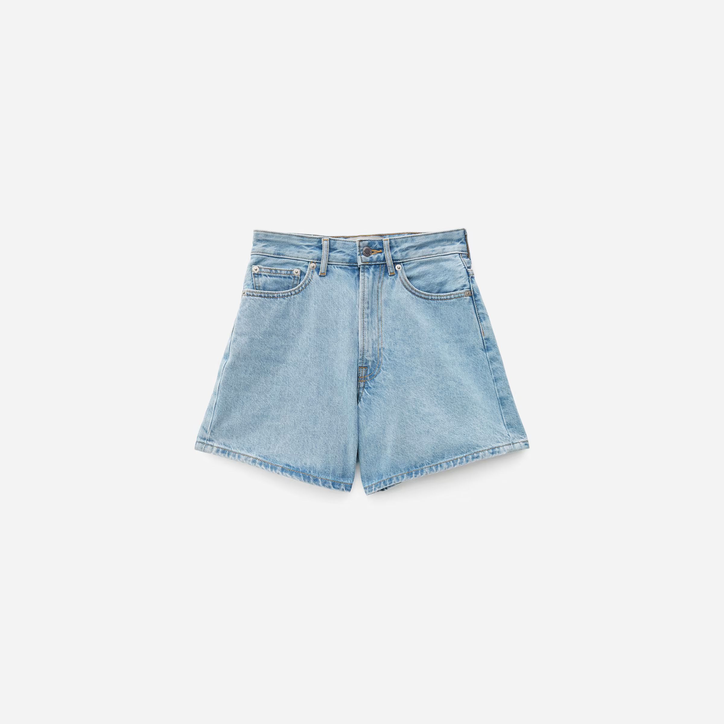 The A-Line Denim Short | Everlane