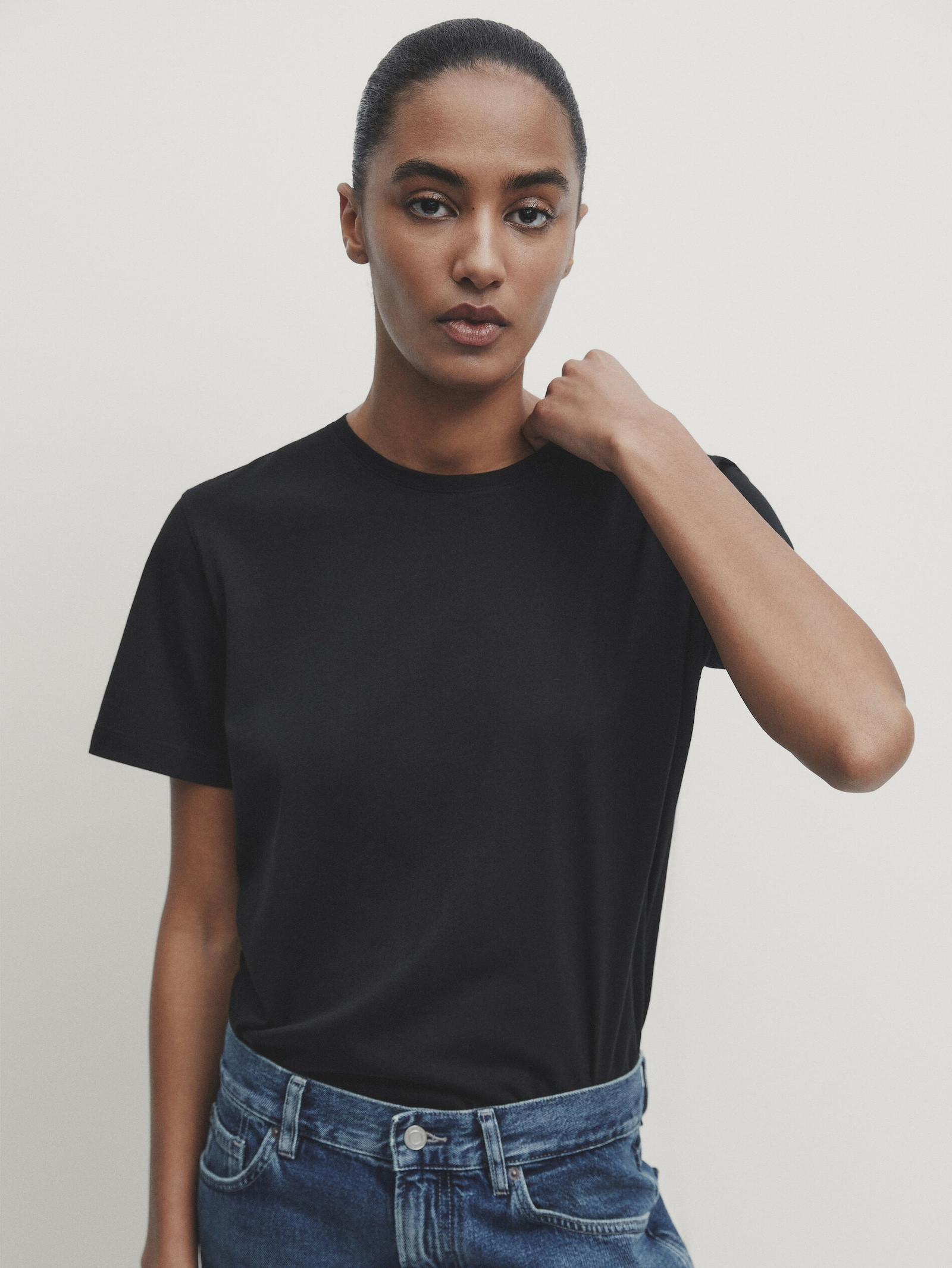 T-Shirt aus Baumwolle | Massimo Dutti DE