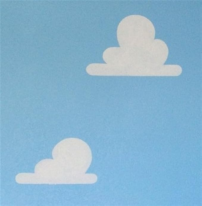 Cloud Stencil Set for Wall Decor: Reusable Stencils for a Kid’s Toy Story Room or Andy’s Room... | Amazon (US)