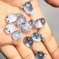 10/20/100-Piece Sets Glow-in-the-Dark Mini Seal Figurines, Resin Marine Animal Miniatures, DIY Handmade Home Decor Accessories | AliExpress (US)