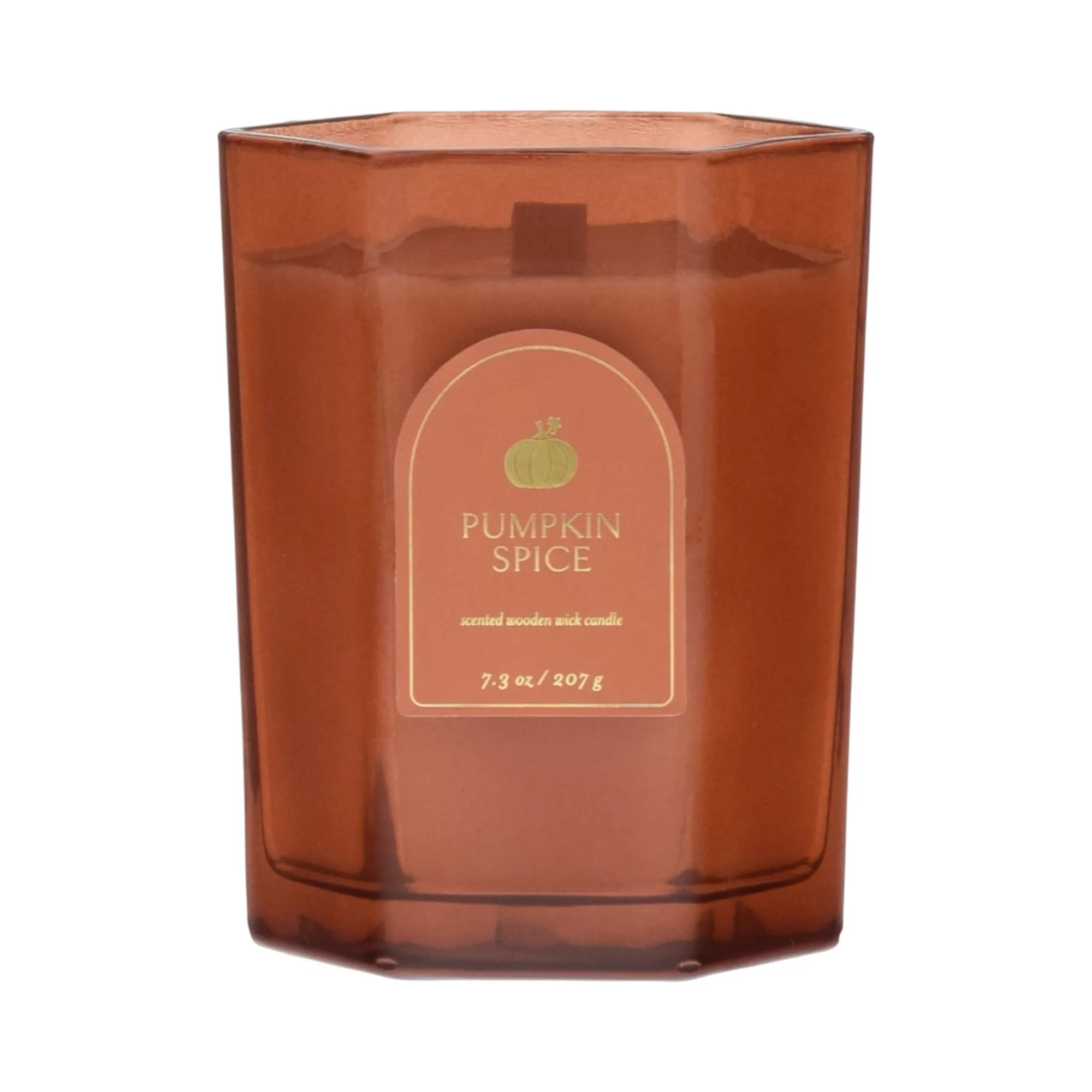 Sonoma Goods For Life® Pumpkin Spice Scented Wooden Wick Candle 7.3 oz | Kohl's