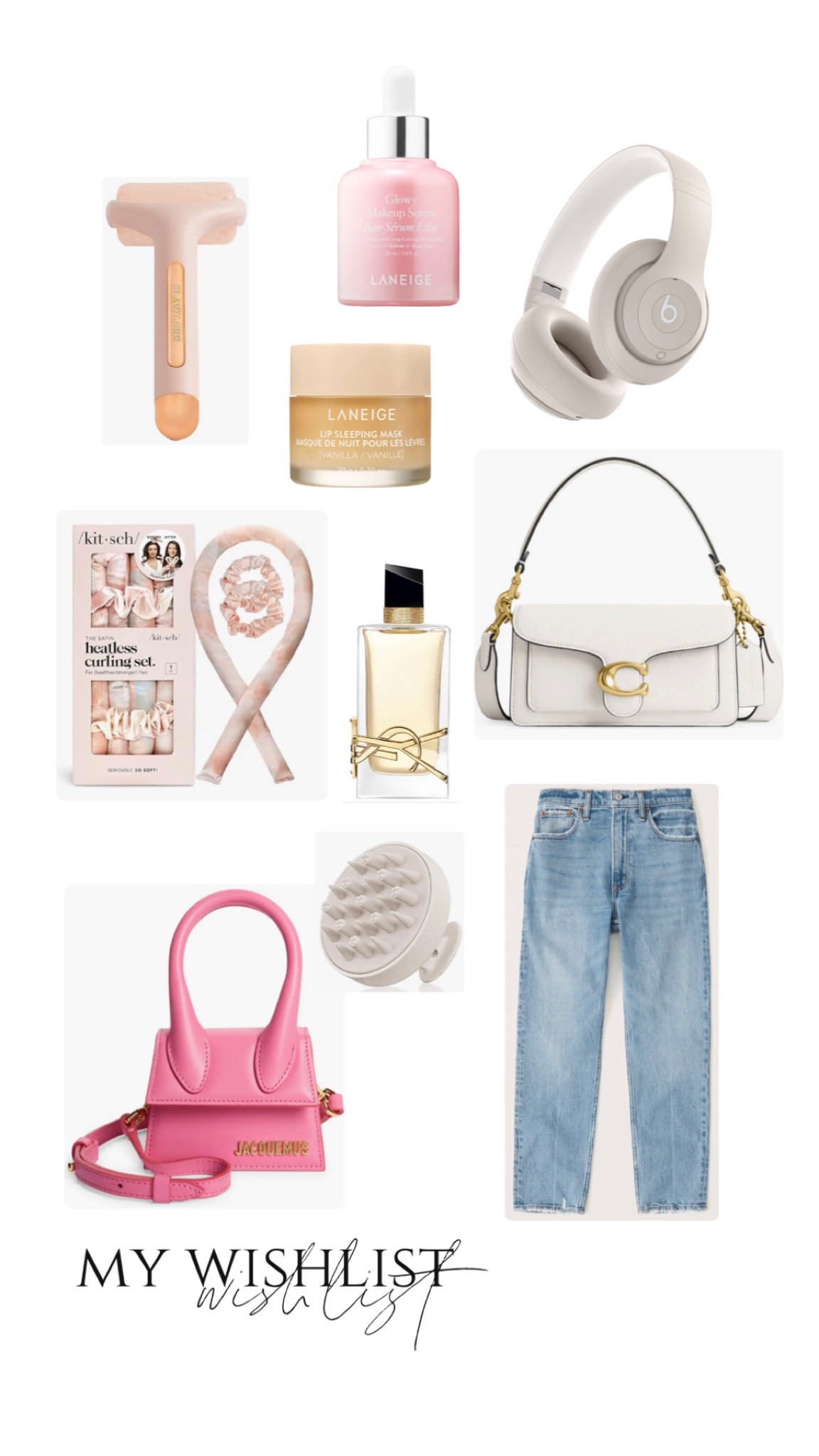 my wishlist💫 

#abercrombieandfitch #momjeans #ysl #yslperfume #coachbag #deisgner #jacquemus #handbags #lipmask #lipbalm #headphones #silkcurls #heatlesscurls #scalpscrubber #iceroller #faceproducts #skincare #skincareproducts #giftguide #giftsforher #giftsforwife #christmasgift #birthdaygift #beauty #fashion #perfume #haircare #haircaretools 

#LTKGiftGuide #LTKHoliday #LTKbeauty