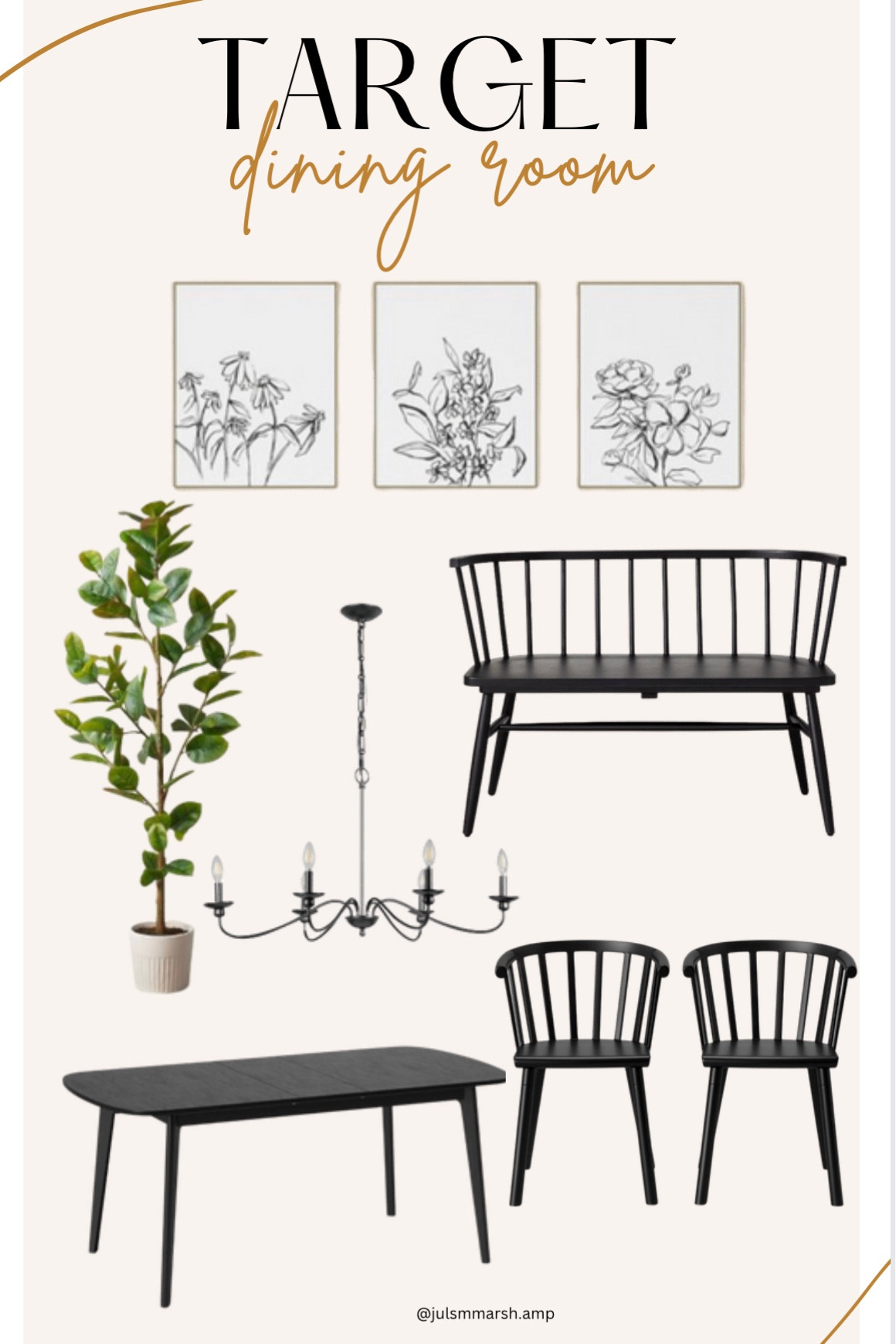 New dining room decor! 

#target #studiomcgee

#LTKFind #LTKhome #LTKstyletip
