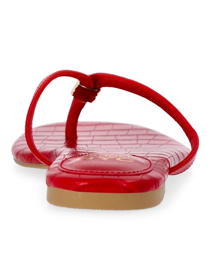 Madden NYC Women's Square Flip Flops | Walmart (US)