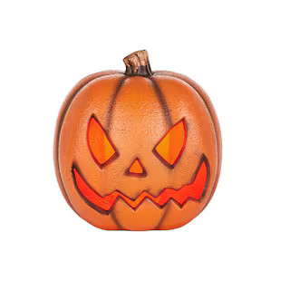 10 in. Spooky Jack-O-Lantern | The Home Depot