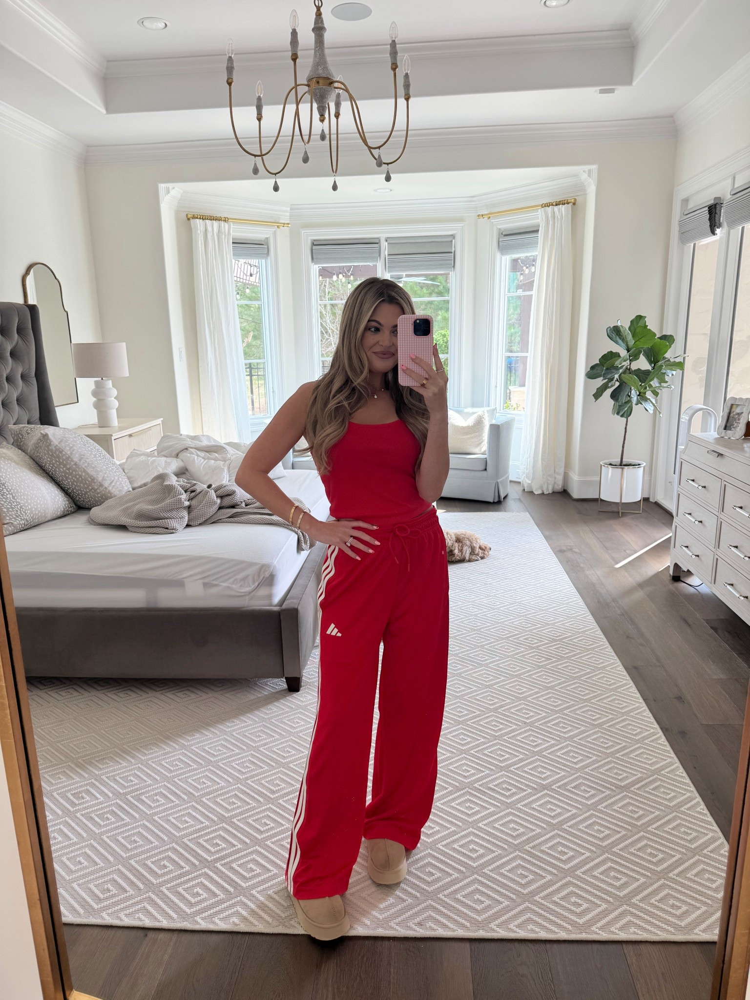 today’s ootd - comfy mom fit that makes me look put together and feel good. these pants are 20% off right now and also come in black (wearing size small) 

athleisure, mom outfit, adidas, casual outfit, nordstrom rack, on sale, loungewear 

#LTKootd #LTKSaleAlert #LTKmomlife