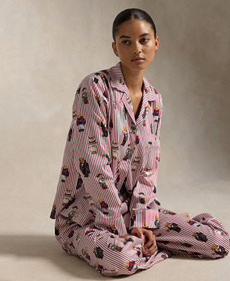 Women's Iconic Bear Madison Pajama Set | Macy's