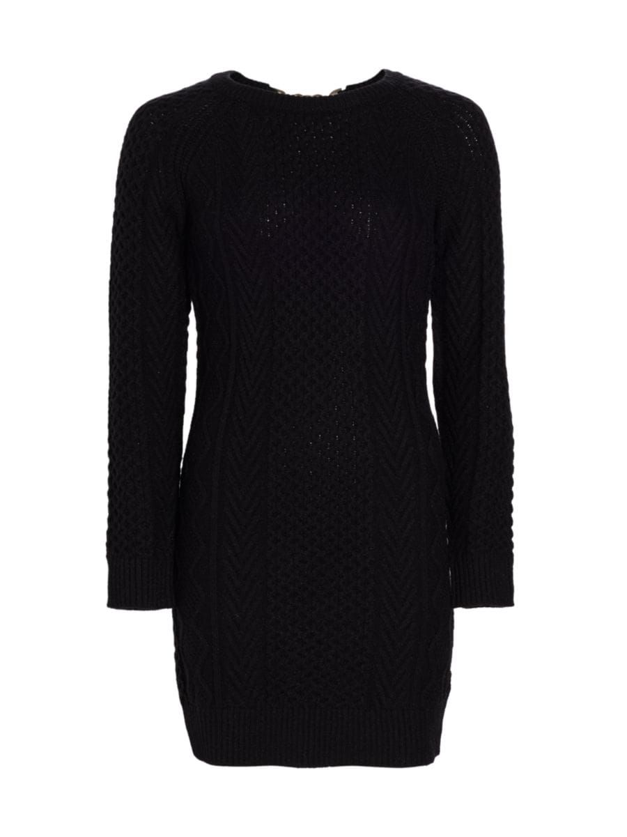 Wayf Roni Open-Back Sweater Dress | Saks Fifth Avenue
