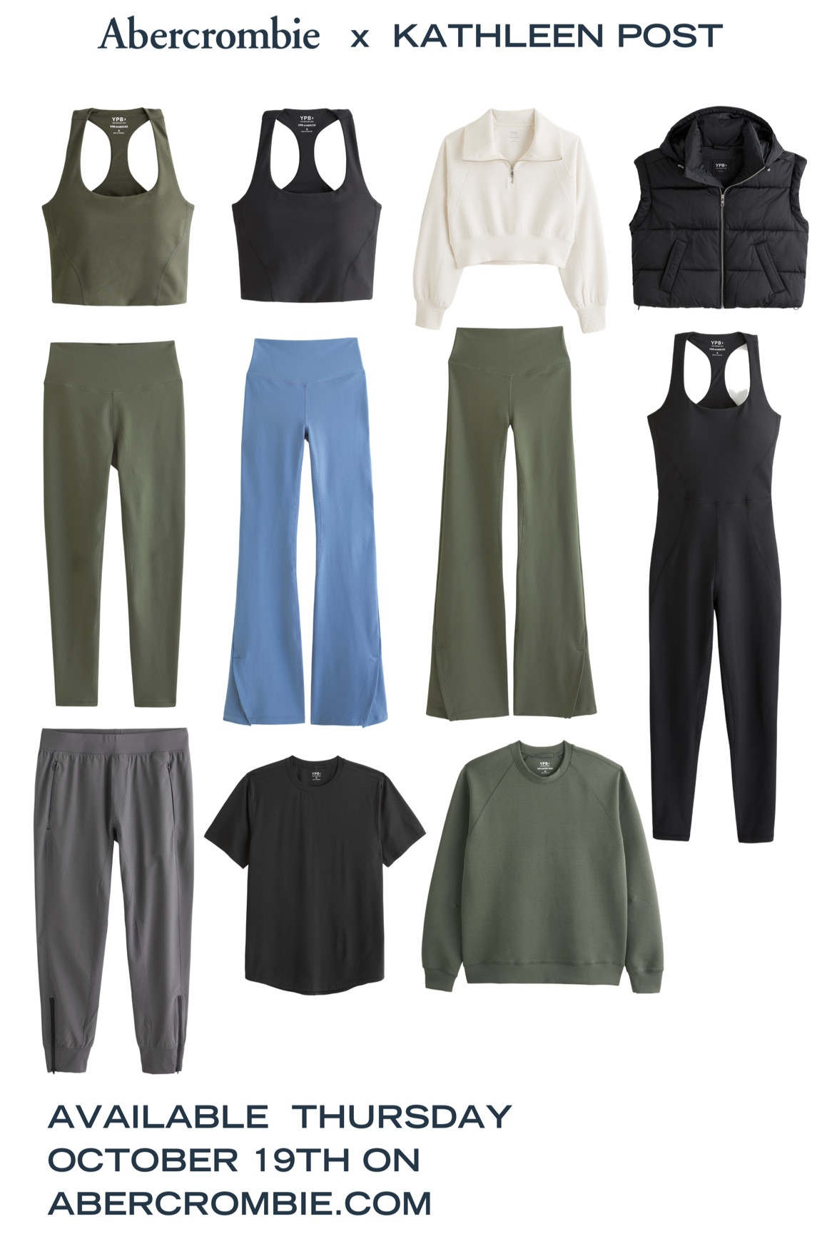 CODE AFKATHLEEN for 25% off!! 

I wear a small in everything and Cort wears a medium.

#kathleenpost #abercrombie #afxkp #YPB

#LTKsalealert #LTKstyletip #LTKfitness