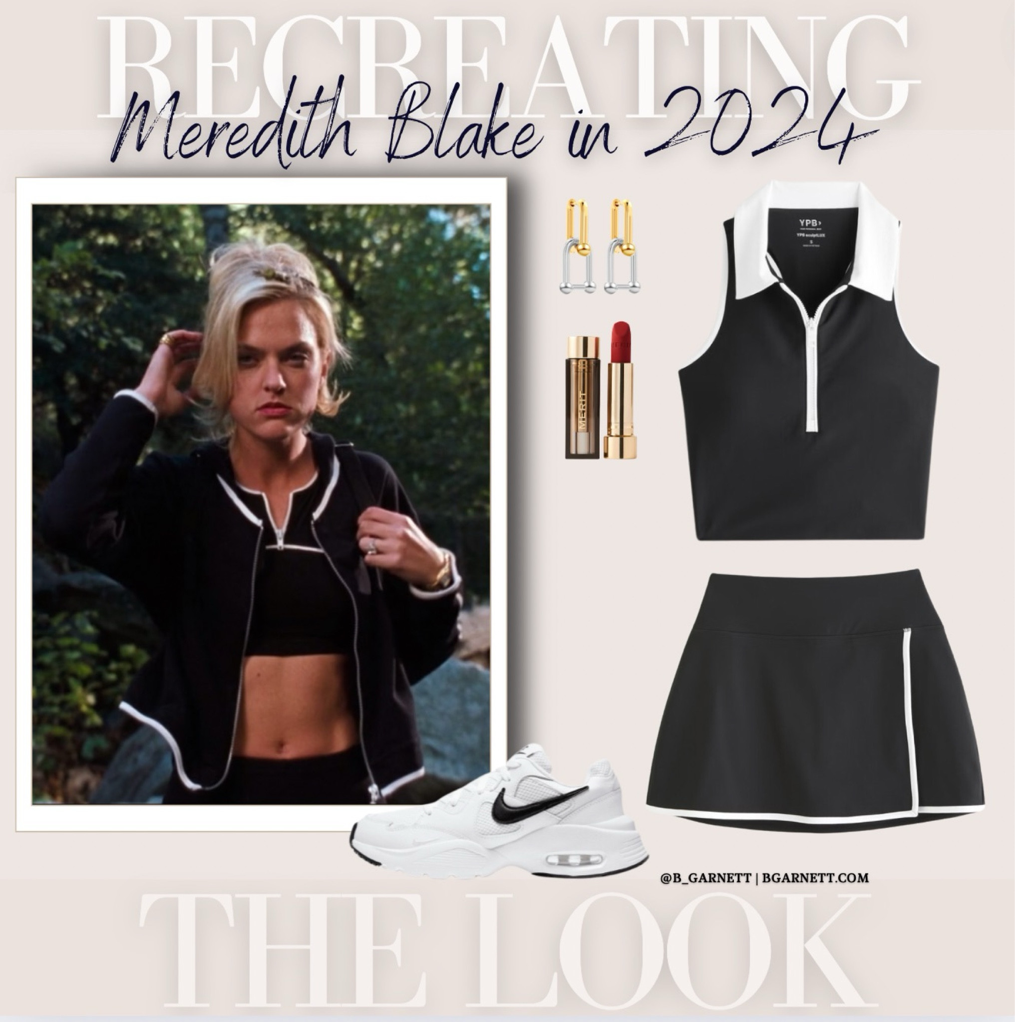 Pinterest Looks Recreated: Meredith Blake in 2024

Black and white | active wear | Pintrest outfits | Nike | summer outfit | red lip | work out look | Amazon jewelry | sneakers 

#LTKSummerSales #LTKFitness #LTKActive