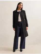 Sophie Double Breasted Wrap Coat | Forever New (UK & IE)