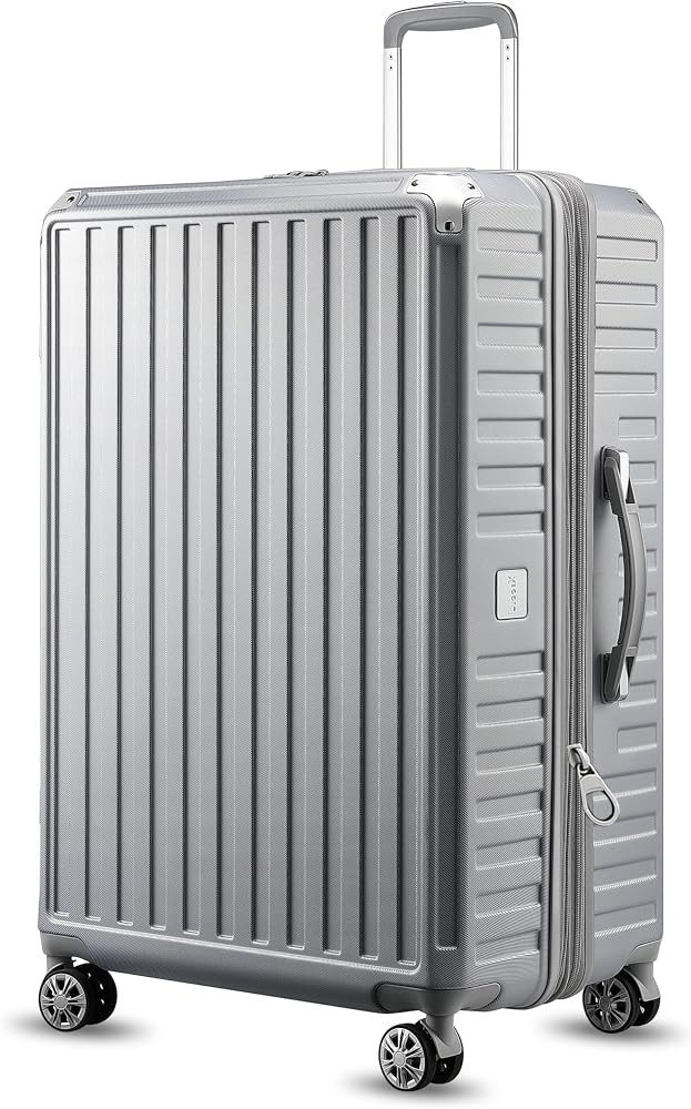 LUGGEX 28 Inch Luggage with Spinner Wheels - PC Expandable Hard Shell Suitcases Large Checked Lug... | Amazon (US)