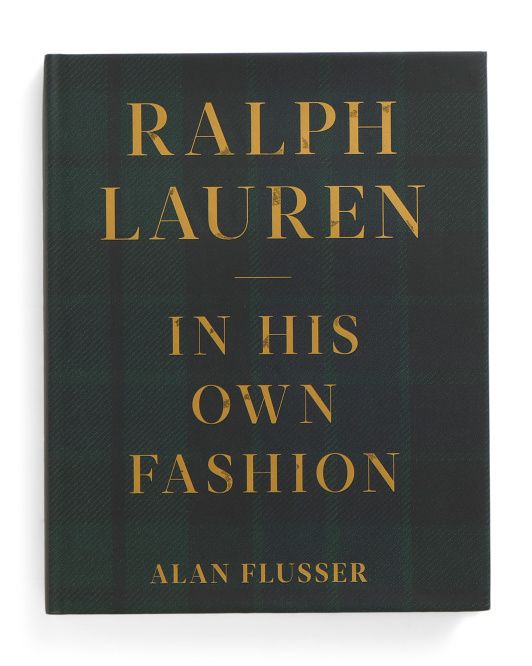 Ralph Lauren In His Own Fashion Book | TJ Maxx