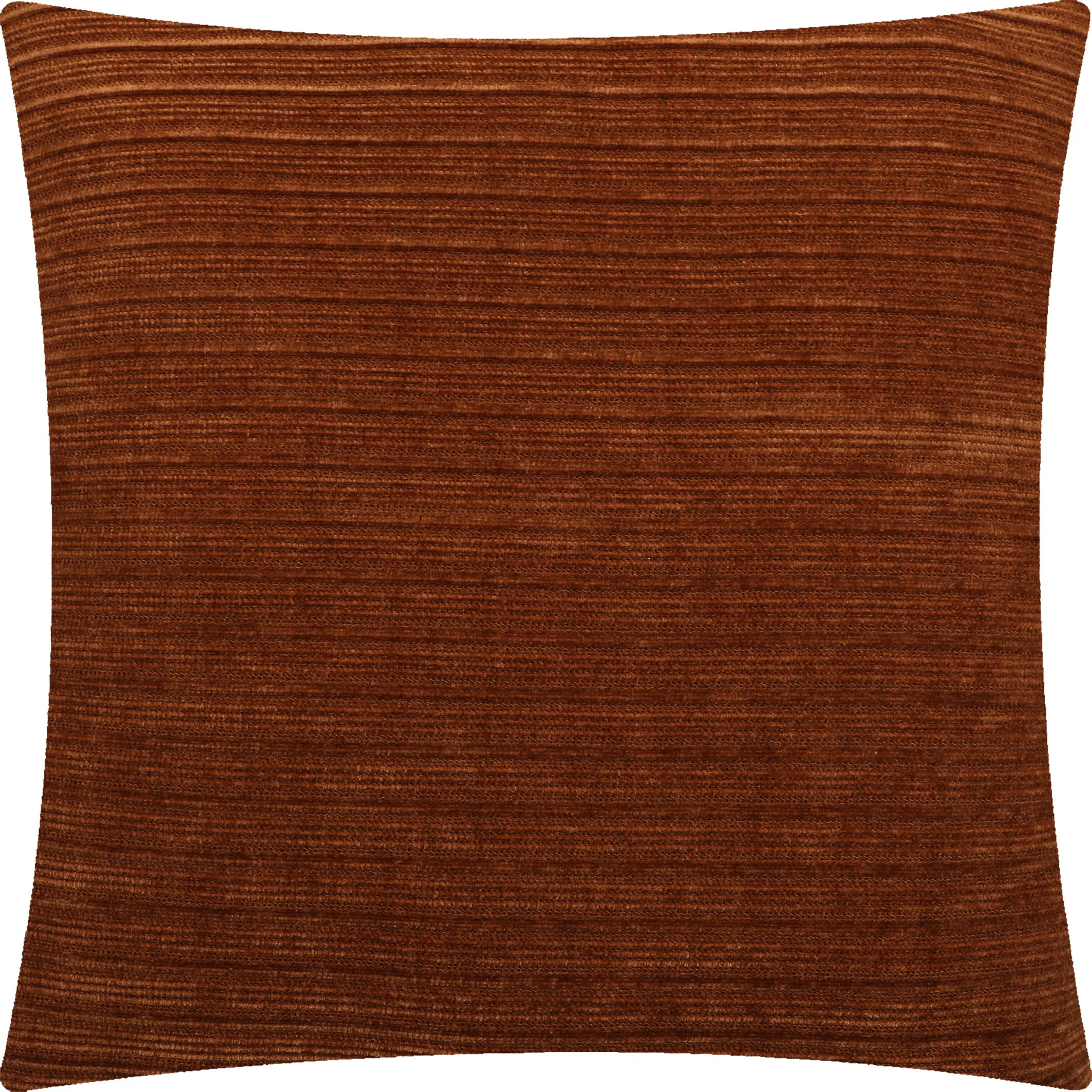 Mainstays Rust Corduroy Decorative Throw Pillow, Square, 1PC Pack, 18"x18" , Rust | Walmart (US)