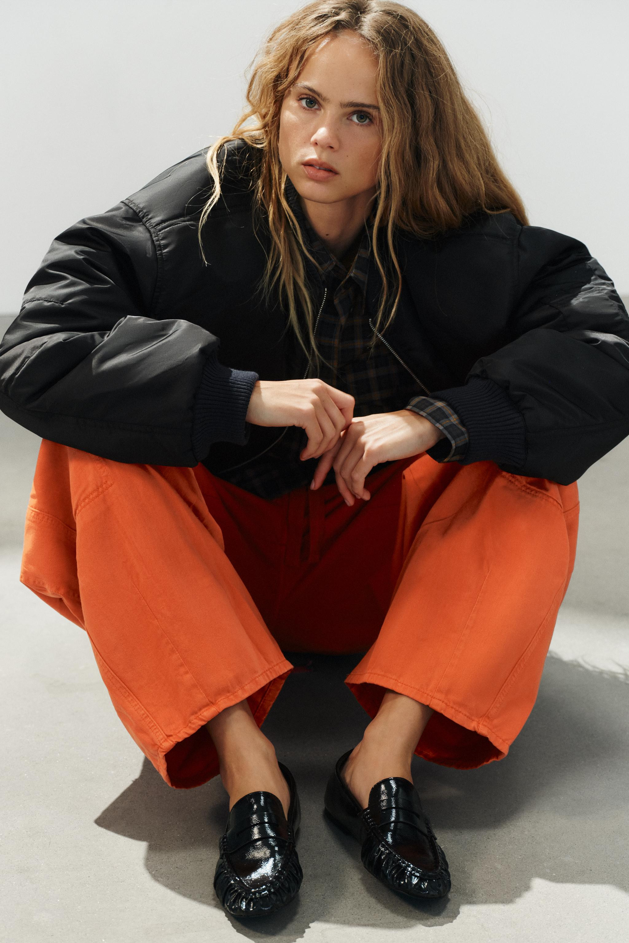 GATHERED LOAFERS | Zara US