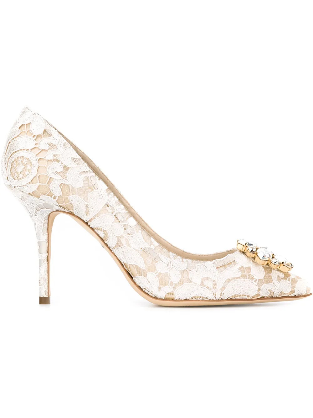 Verzierte Spitzen-Pumps | Farfetch Global