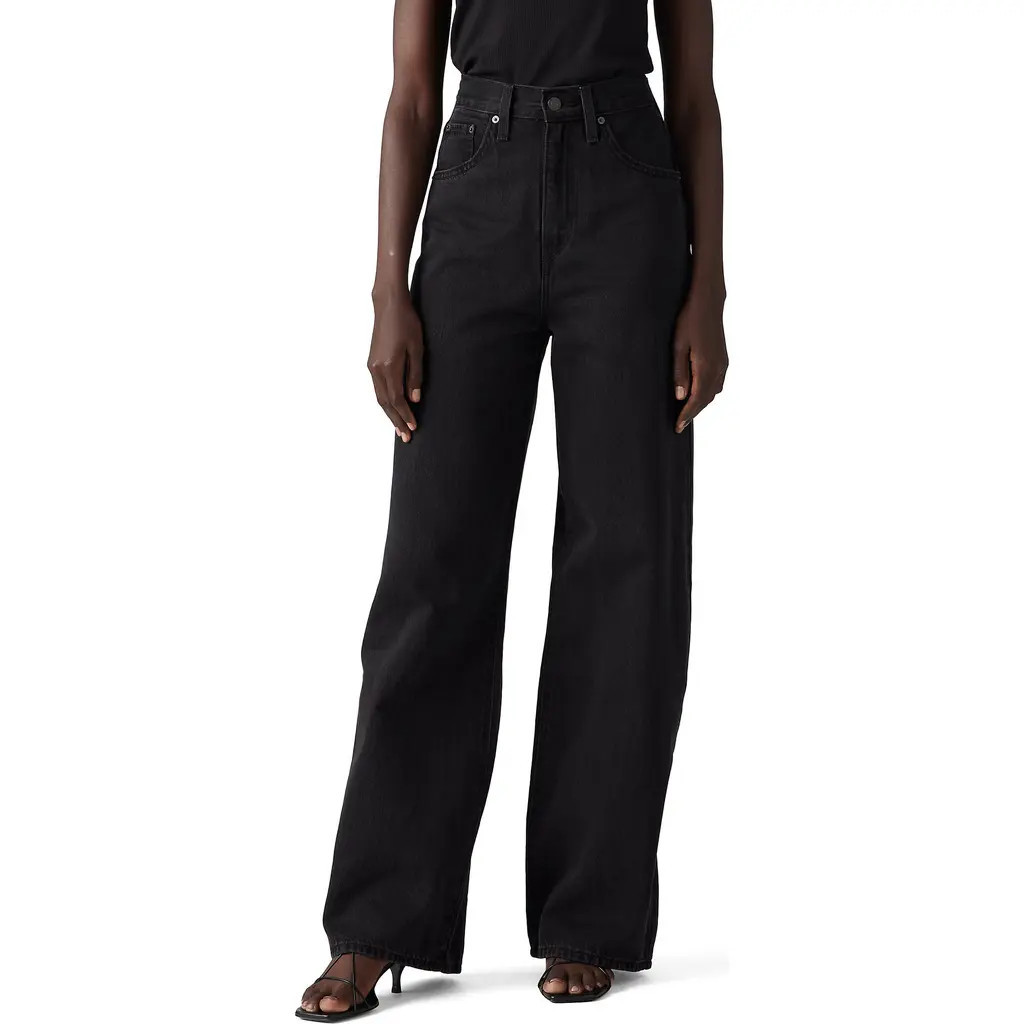 Levi's Cinch High Waist Baggy Wide Leg Jeans in Capturing Moments at Nordstrom Rack, Size 29 X 31 | Nordstrom Rack