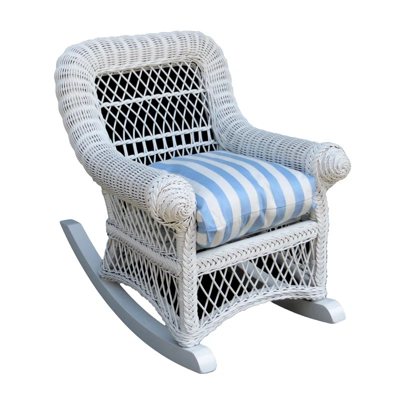 Kids 10.5'' Rocking Rocking Chair and Ottoman | Wayfair North America