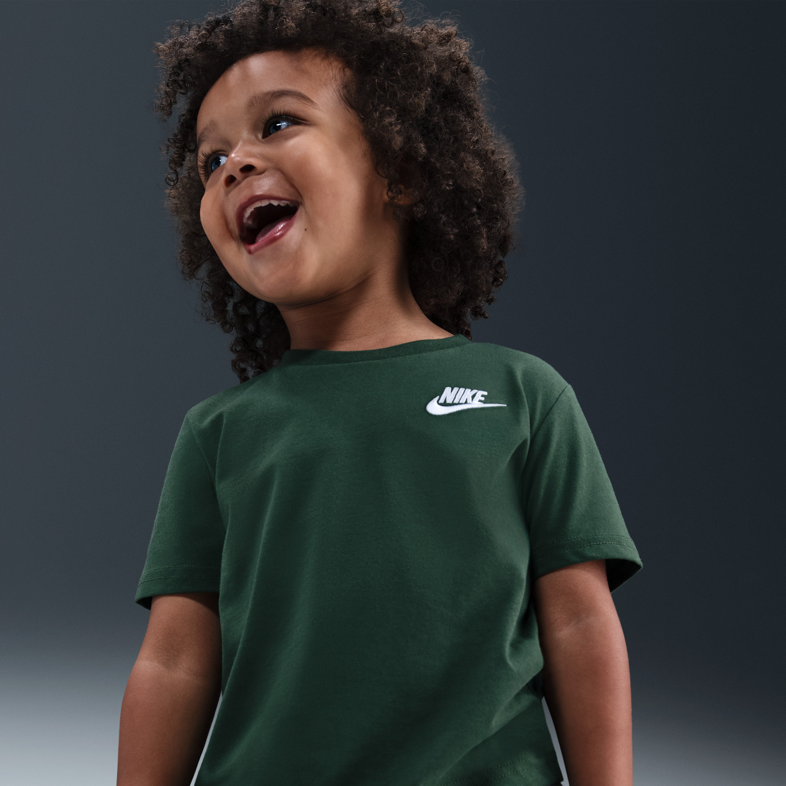 Nike Sportswear Toddler T-Shirt in Green | 76C545-F1J | Nike (US)