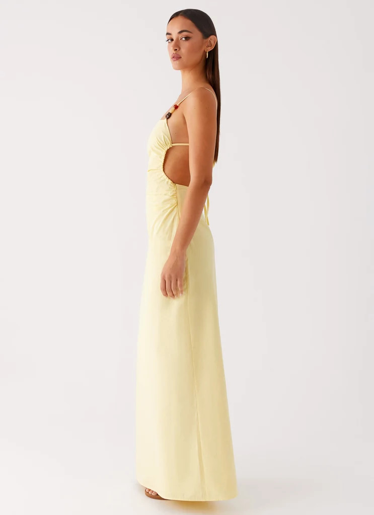 Selah Maxi Dress - Yellow | Peppermayo (Global)