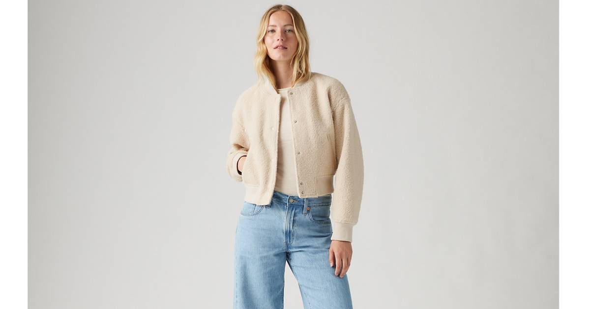 Cropped Varsity Bomber Jacket | Levi's US