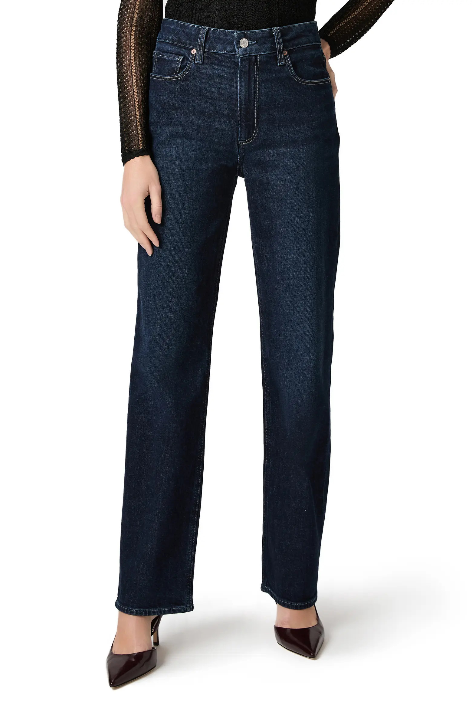 Stevie High Waist Straight Leg Jeans (Women) | Nordstrom | Nordstrom