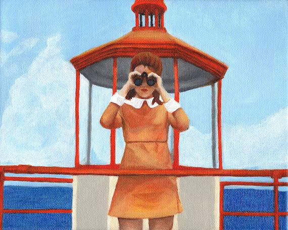 Wes Anderson's Moonrise Kingdom Fan Art Print of Painting | Etsy | Etsy (US)