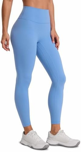 CRZ YOGA SculptAir No Front Seam Yoga Leggings 25" - High Waisted Womens Pants Workout Pilates At... | Amazon (US)