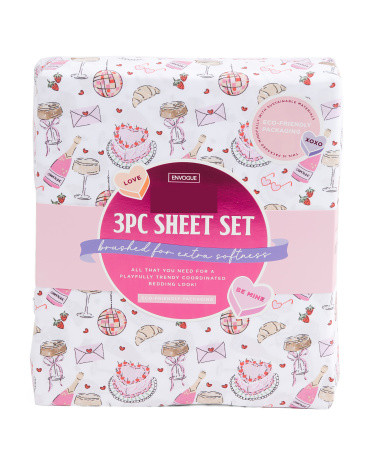 Galentine's Day Sheet Set | TJ Maxx