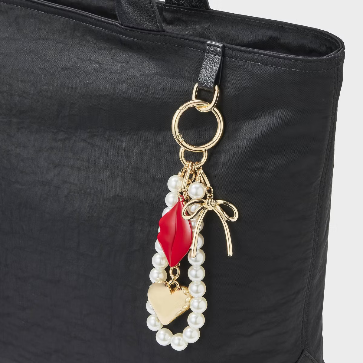 Heart Kiss & Bow Bag Charm - A New Day™ | Target