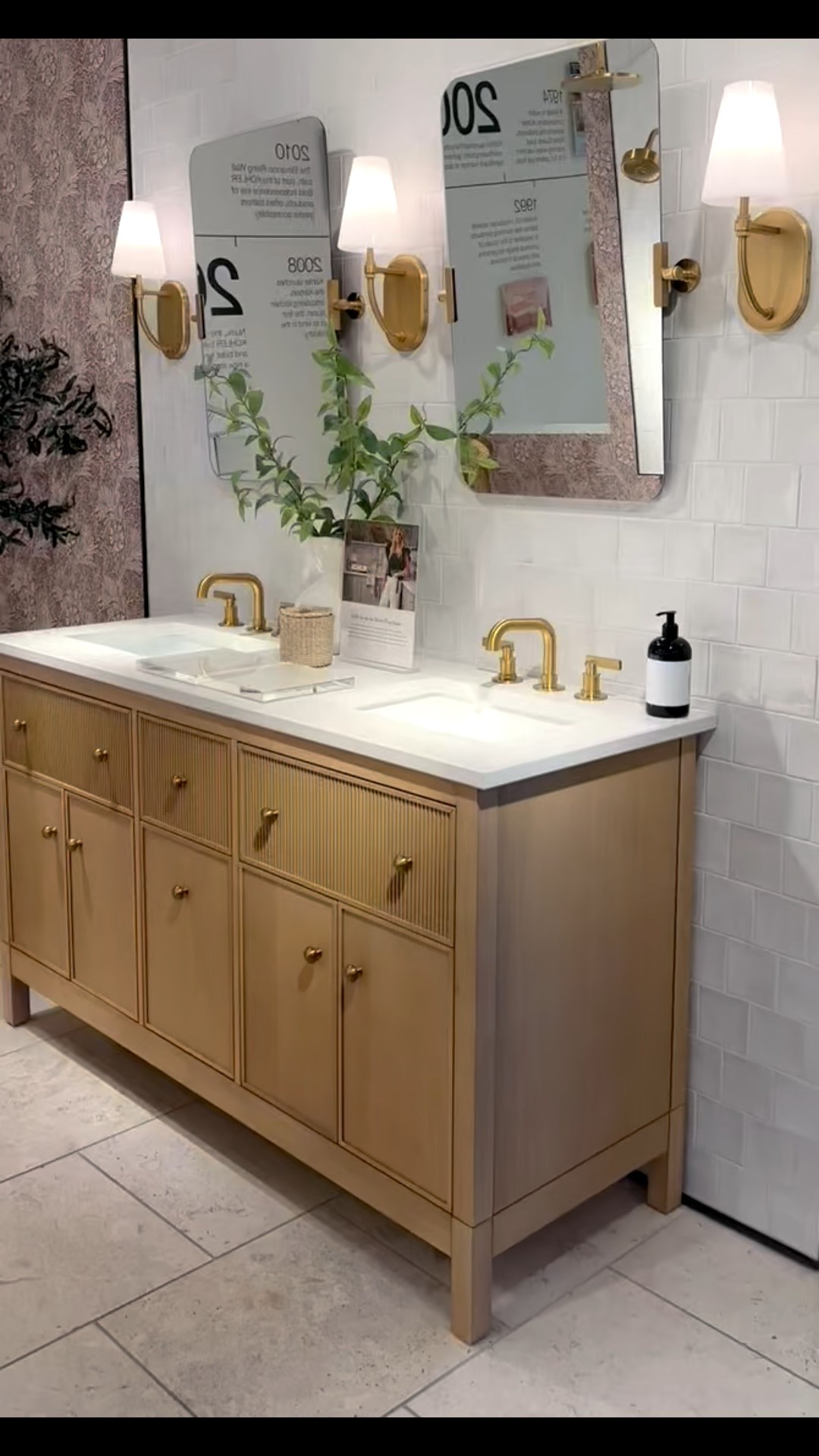 Kohler Black Friday is here — the Malin vanity by Studio McGee in white is up to 40% off. Its refined lines and thoughtful detailing pair with full-extension soft-close drawers and a durable quartz top( Two internal electrical outlets, two USB ports for powering small devices, and two stainless steel storage holders for hairdryers, curling irons, or accessories offer well-thought-out practicality on 48", 60", and 72" configurations. ). #kohler #malinvanity #studiomcgee #bathroomdesign #blackfridaysale #modernclassic

#LTKSaleAlert #LTKCyberWeek #LTKHome