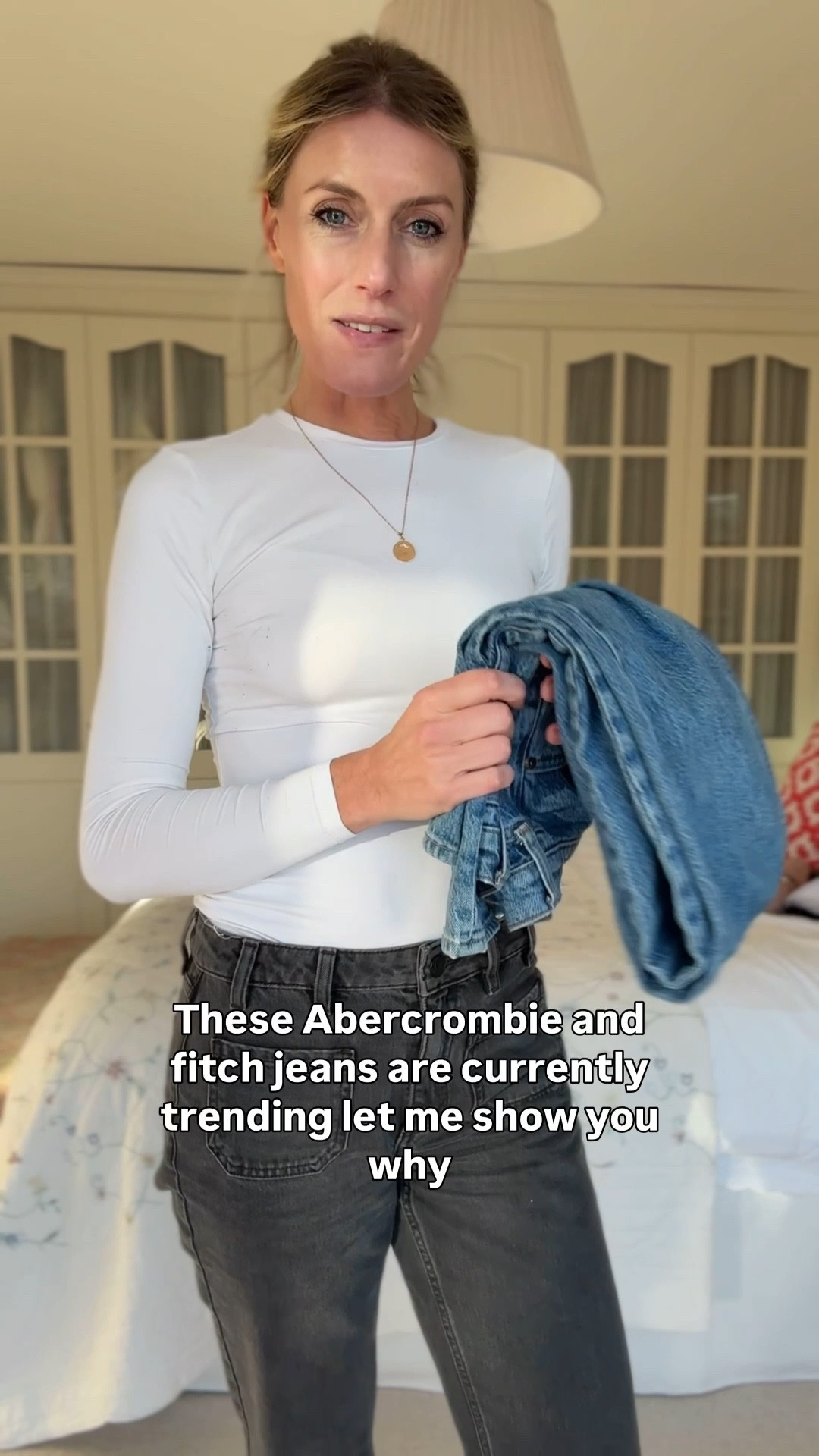 These Abercrombie & fitch jeans are trending and I can see why.

They are a great fit for all body shapes that can be styled with shoes and boots throughout the year. They are also at a great price point and incredibly versatile making them a wardrobe essential. 

#LTKstyletip #LTKuk #LTKwinter