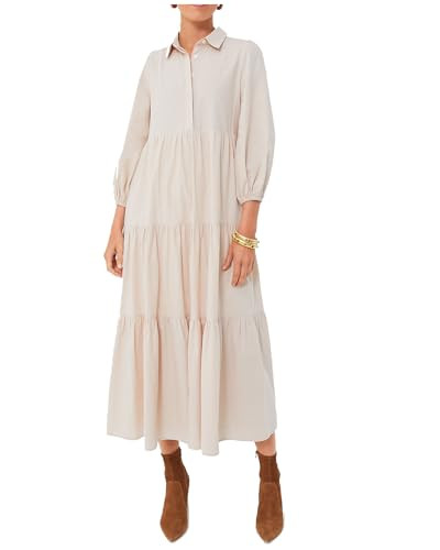 Women Flowy Maxi Dresses Casual V Neck Smocked Tiered Babydoll Sundress Beach Long Skirt with Poc... | Amazon (US)