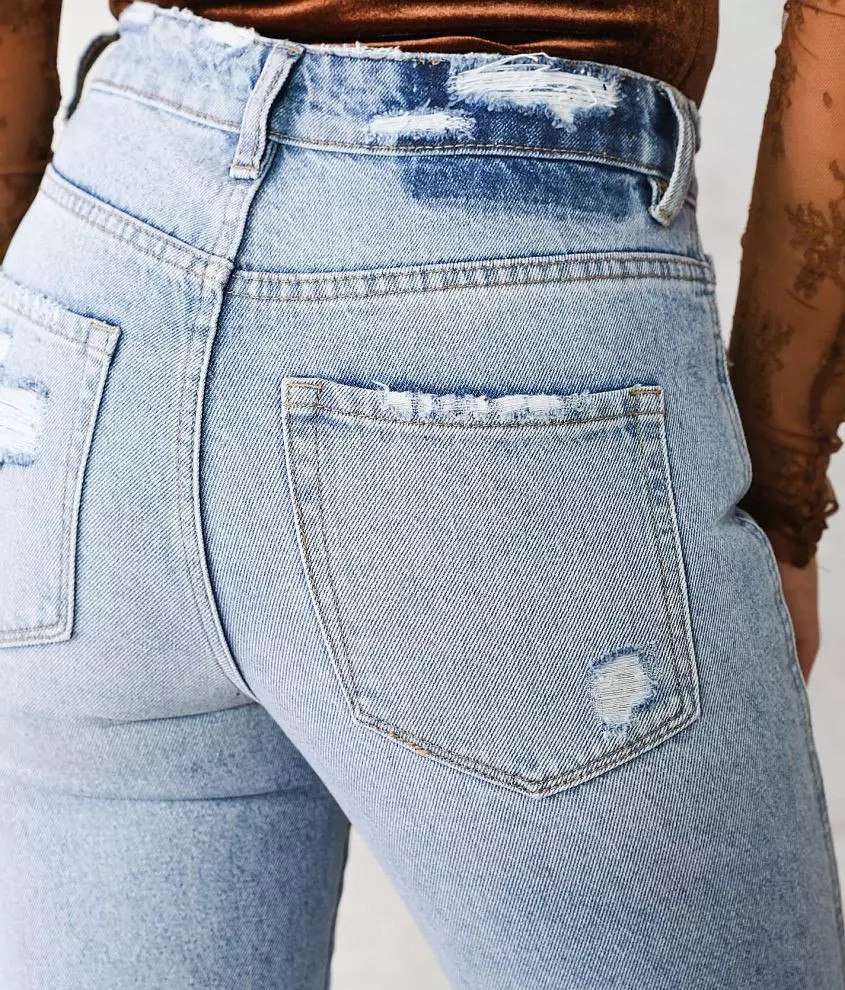 Ultra High Rise Straight Jean | Buckle
