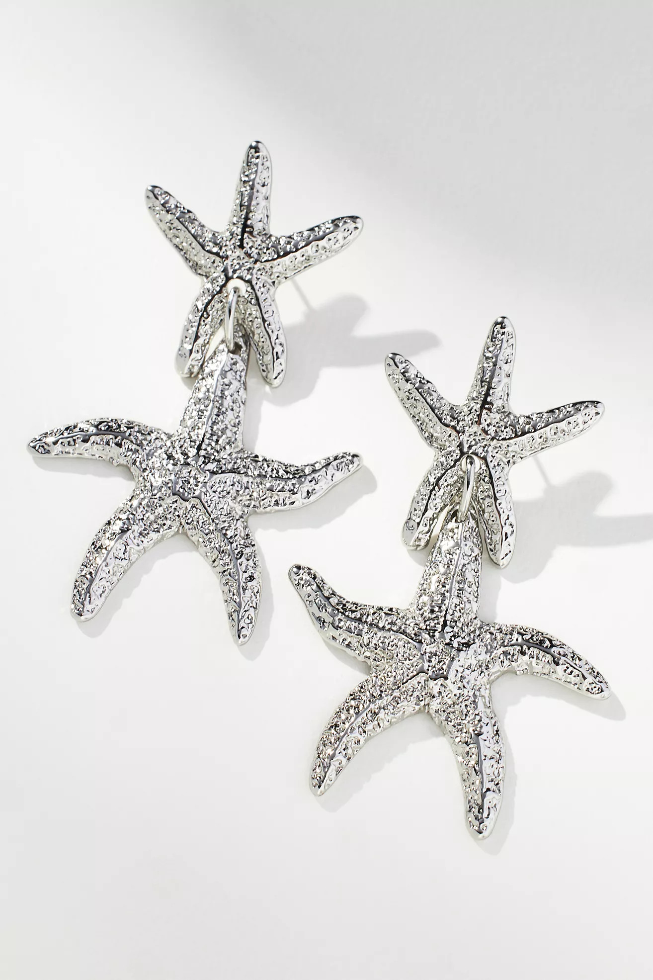 Double Starfish Drop Earrings | Anthropologie (US)
