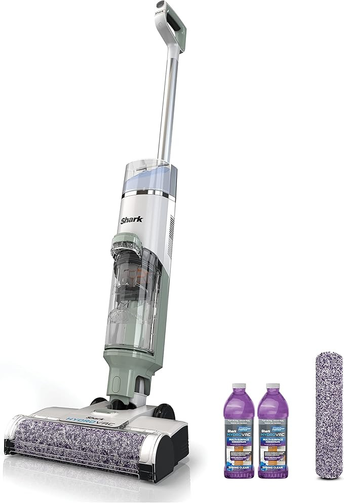 Shark HydroVac Cordless Pro XL 3-in-1 Vacuum, Mop & Self-Cleaning System with Antimicrobial Brush... | Amazon (US)