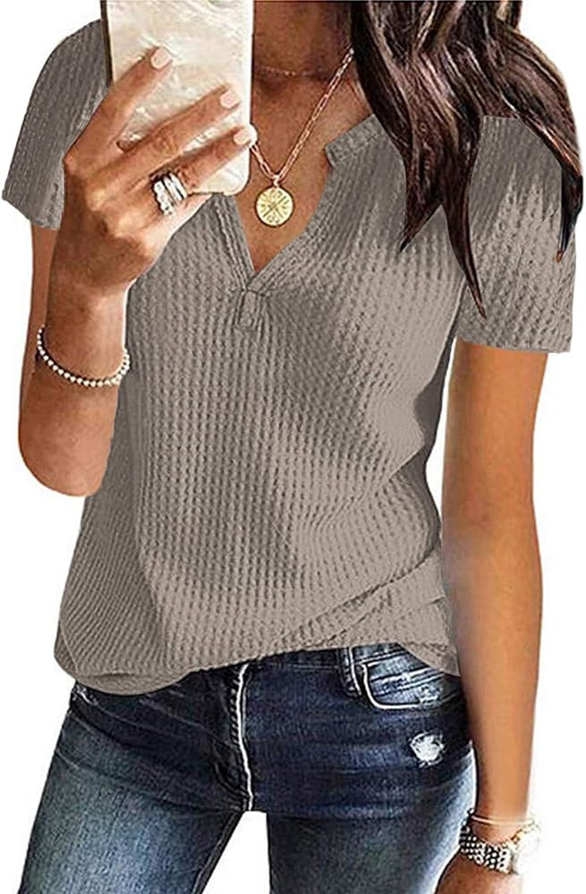 Waffle Knit Top  | Amazon (US)