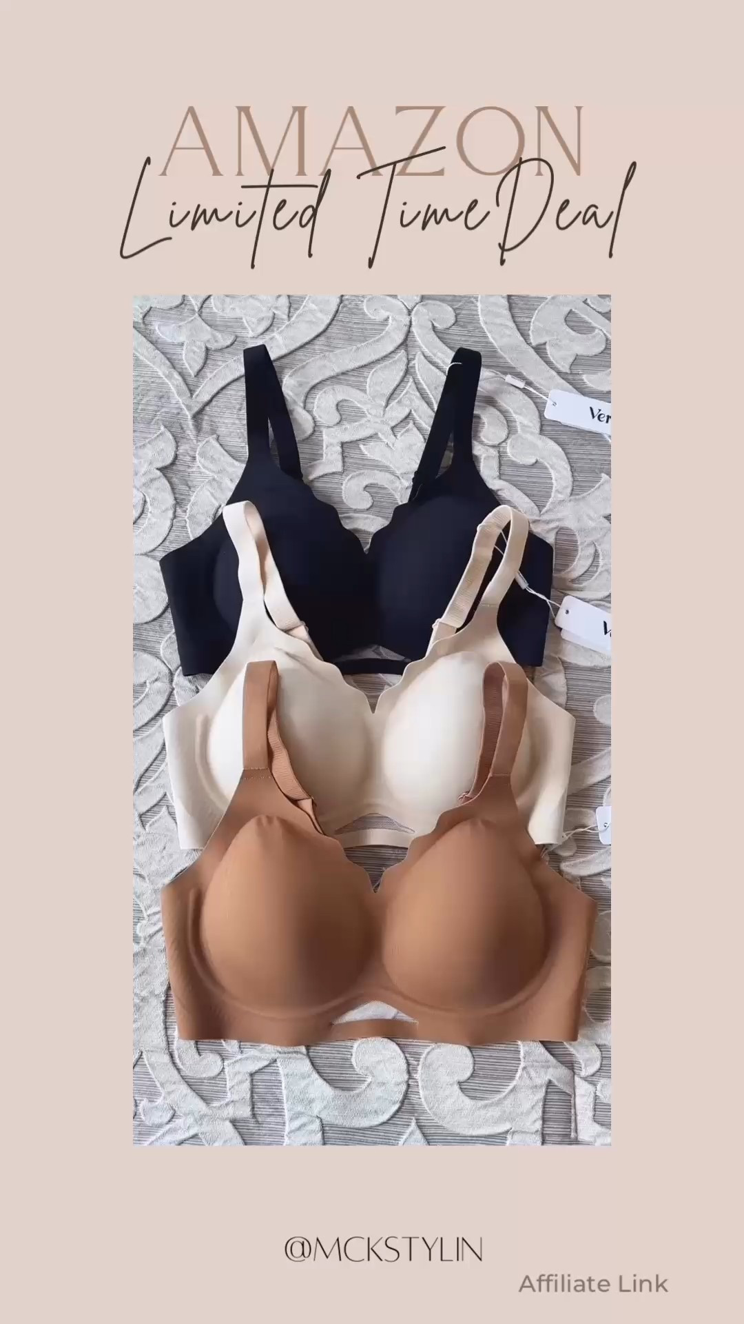 SALE!
Everyday bra with adorable scallop edge that provides a seamless transition. The mesh center is more breathable and such a comfortable fit TTS

#LTKSaleAlert #LTKmomlife #LTKFindsUnder50