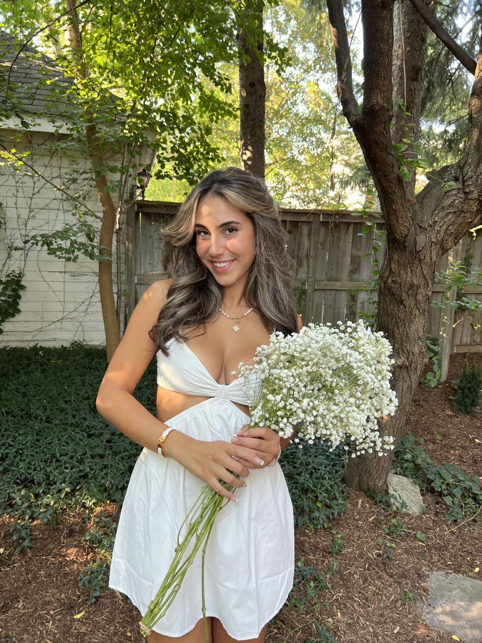 White Dress 🤍🦋 the perfect summer dress for picnics to date nights! 

#LTKFind #LTKfit #LTKSeasonal