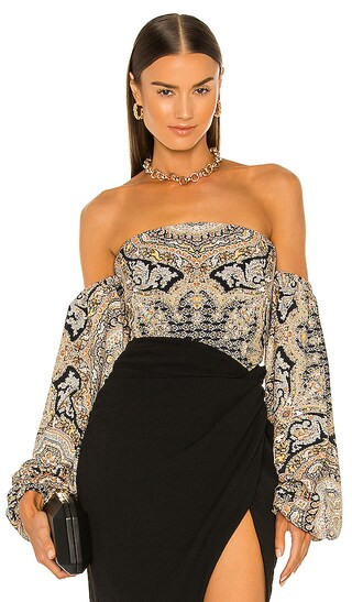 x REVOLVE Paisley Blouse in Multicolor | Revolve Clothing (Global)