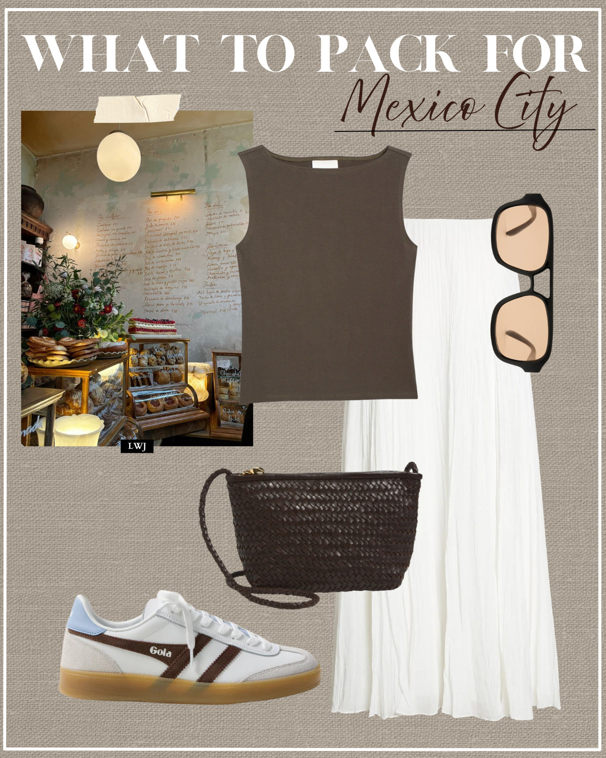 what to pack for summer in mexico city in a carry-on summer outfits / travel outfits / mexico city / city chic / relaxed style / jeans / aritzia linen lodge pants / maxi white skirt / blue barrel jeans / gola viper sneakers / mesh flats / aviator sunglasses / statement necklaces / madewell crossbody / nordstrom

#LTKootd #LTKTravel