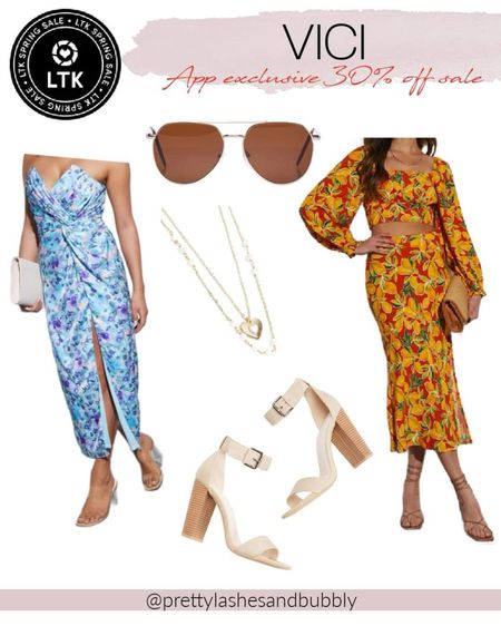 Here are today's Vici feature items from the #ltkspringsale.  Remember that you save 25% sitewide until March 11 when you shop through the LTK App!


#LTKstyletip #LTKsalealert #LTKSeasonal