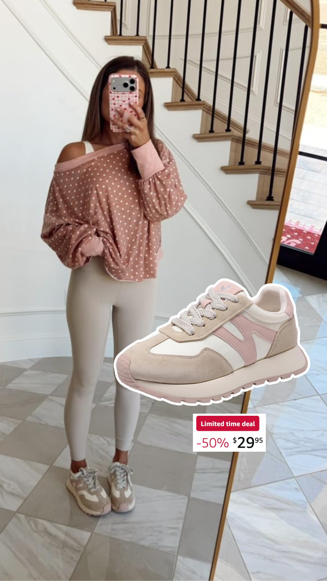 these Amazon sneakers are on major sale! under $30 and I love this color for spring!  

 

#LTKootd #LTKSaleAlert
