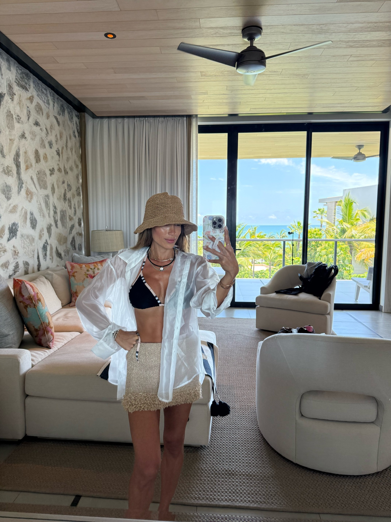 Beach vacation summer outfit
