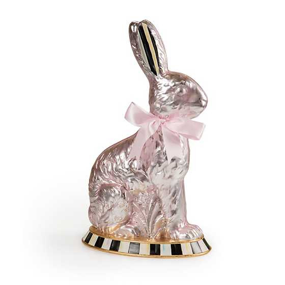 MacKenzie-Childs | Chocolate Foil Bunny - Large | MacKenzie-Childs