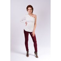 Women's Shirt, One Sleeve Blouse, Asymmetric Top, Tops For Women, Made To Order | Ana | Etsy (US)