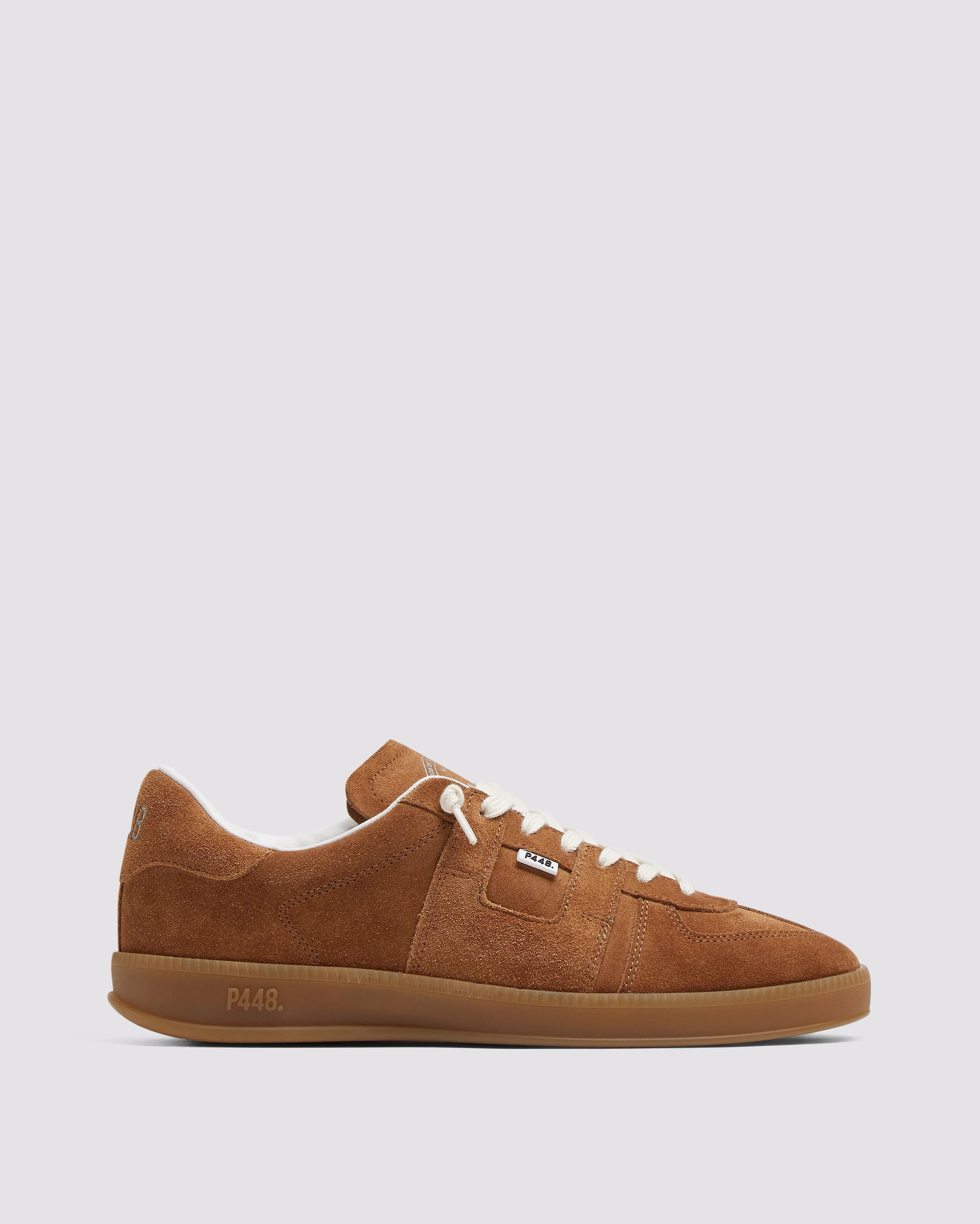 Monza Espresso - Low-Top All Brown Suede Sneaker | P448