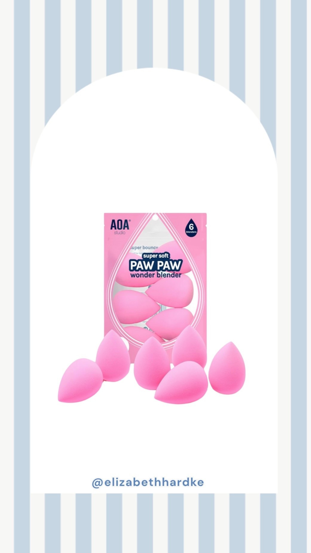 AOA Studio Collection makeup Sponge Set Latex Free and High-definition Set of 6 makeup Wonder blender For Powder Cream and Liquid, Super Soft Wonder Beauty Cosmetic

#LTKTravel #LTKBeauty #LTKSaleAlert