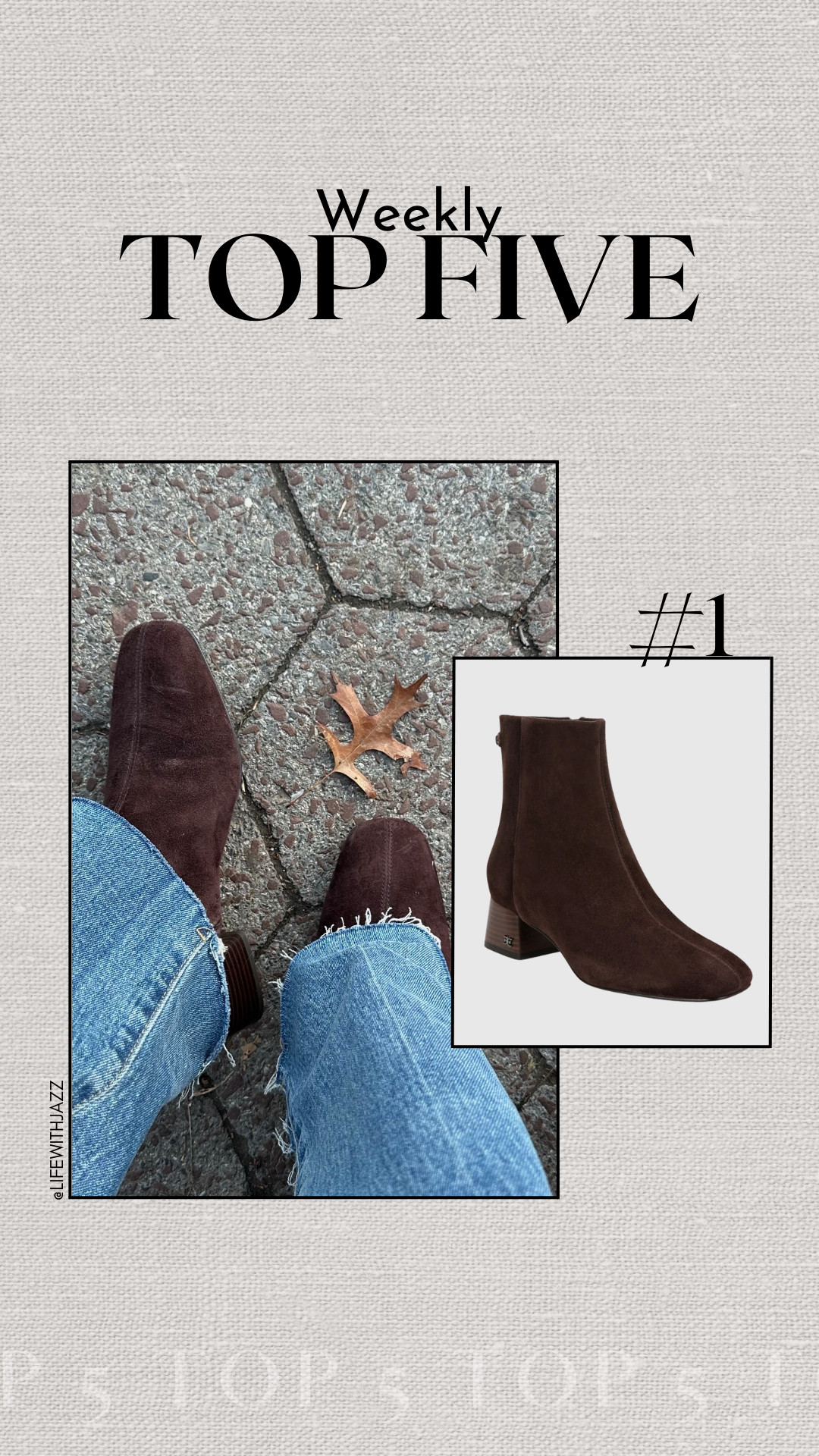 #1 bestseller this week: Sam Edelman Paige booties 

Comfortable low heeled boots - packed these for New York and walked 10k steps in them!  

 #LTKSeasonal